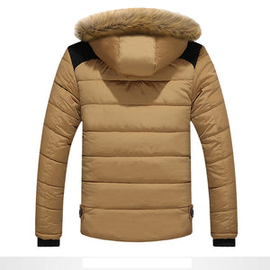 Men's Outdoor  Winter  Fur Hooded Jacket - Billy Rupert